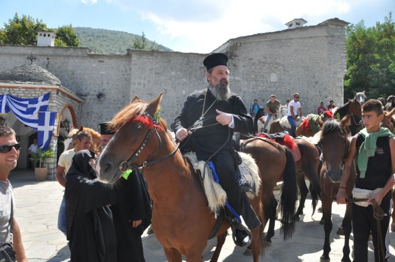 Η  ΕΟΡΤΗ  ΤΟΥ  ΓΕΝΕΣΙΟΥ ΤΗΣ  ΥΠΕΡΑΓΙΑΣ  ΘΕΟΤΟΚΟΥ  ΣΤΗΝ  ΙΕΡΑ  ΜΟΝΗ  ΕΙΚΟΣΙΦΟΙΝΙΣΣΗΣ