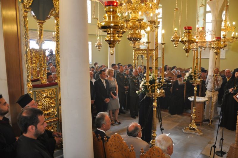 Εκατοστή ἐπέτειος  Ἐλευθερίων της Δράμας - Θυρανοίξια  ἱστορικού παλαιού Μητροπολιτικού Ναού 