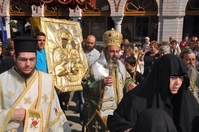 Η  ΕΟΡΤΗ  ΤΟΥ  ΓΕΝΕΣΙΟΥ ΤΗΣ  ΥΠΕΡΑΓΙΑΣ  ΘΕΟΤΟΚΟΥ  ΣΤΗΝ  ΙΕΡΑ  ΜΟΝΗ  ΕΙΚΟΣΙΦΟΙΝΙΣΣΗΣ