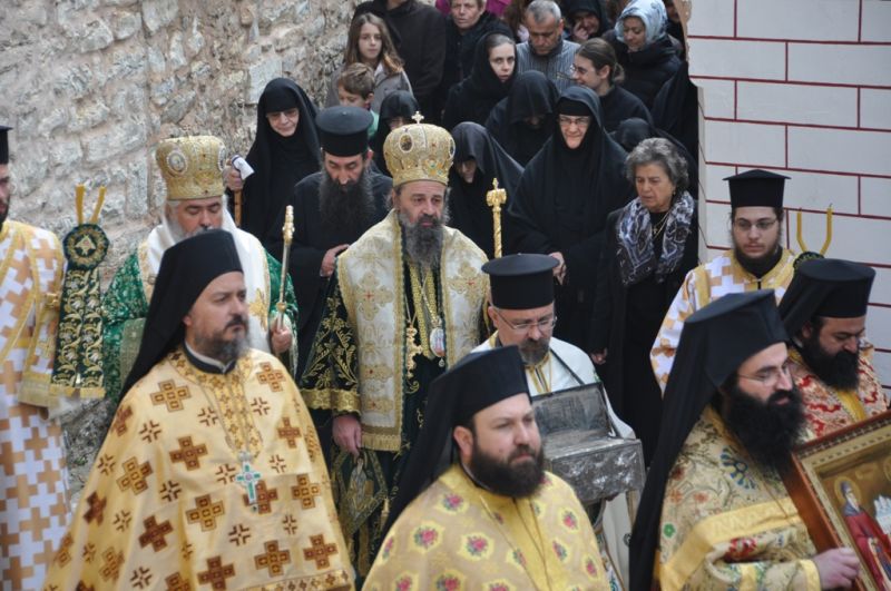 Ἡ ἑορτή τῶν Εἰσοδίων τῆς Θεοτόκου   στήν Ἱερά Μητρόπολη Δράμας.  